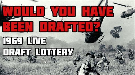 vietnam war draft lottery|would i have been drafted vietnam.